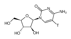 CYTOSINE BETA-D-ARABINOSIDE, [CYTOSINE-5-3H] Structure