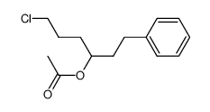 1-Chlor-4-acetoxy-6-phenylhexan结构式