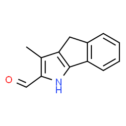 Indeno[1,2-b]pyrrole-2-carboxaldehyde, 1,4-dihydro-3-methyl- (9CI) Structure