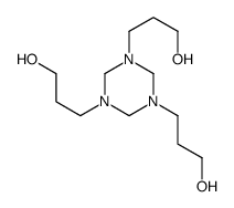 3-[3,5-bis(3-hydroxypropyl)-1,3,5-triazinan-1-yl]propan-1-ol结构式