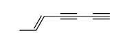 hept-5-en-1,3-diyne Structure