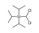 dichloromethyl-tri(propan-2-yl)silane Structure