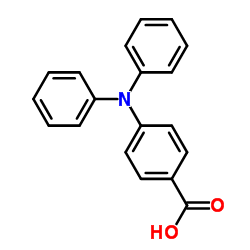 4-(Diphenylamino)benzoic acid Structure