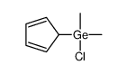 chloro-cyclopenta-2,4-dien-1-yl-dimethylgermane结构式