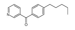 (4-pentylphenyl)-pyridin-3-ylmethanone Structure