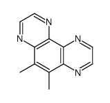 5,6-dimethylpyrazino[2,3-f]quinoxaline结构式