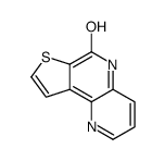 5H-thieno[2,3-c][1,5]naphthyridin-6-one结构式