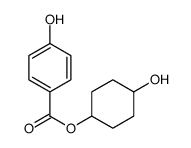 (4-hydroxycyclohexyl) 4-hydroxybenzoate结构式