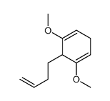 6-but-3-enyl-1,5-dimethoxycyclohexa-1,4-diene Structure