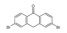 3,6-dibromo-9,10-dihydro-9-oxoanthracene结构式
