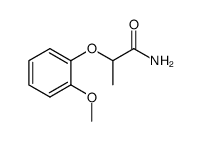 2-(2-methoxyphenoxy)propanamide Structure