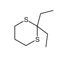 2,2-diethyl-1,3-dithiane Structure