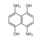 4,8-diamino-naphthalene-1,5-diol Structure