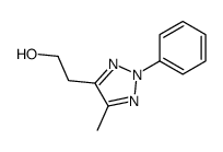 2-(5-methyl-2-phenyltriazol-4-yl)ethanol Structure