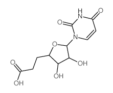 b-D-ribo-Heptofuranuronic acid,1,5,6-trideoxy-1-(3,4-dihydro-2,4-dioxo-1(2H)-pyrimidinyl)- (9CI)结构式