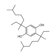 2,5-bis(3,7-dimethyloctan-3-yl)benzene-1,4-diol结构式