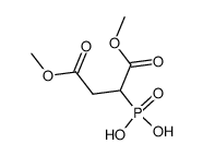 phosphonosuccinic acid tetramethyl ester Structure