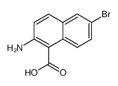 2-amino-6-bromo-[1]naphthoic acid Structure