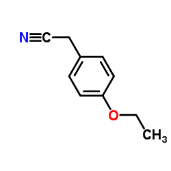 (4-Ethoxyphenyl)acetonitrile Structure