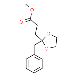 methyl 2-benzyl-1,3-dioxolane-2-propionate picture