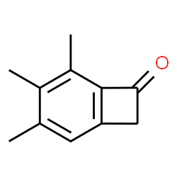 Bicyclo[4.2.0]octa-1,3,5-trien-7-one, 3,4,5-trimethyl- (9CI) structure