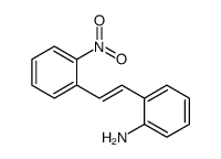 2-[2-(2-Nitrophenyl)ethenyl]benzenamine Structure