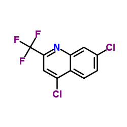 4,7-Dichloro-2-(trifluoromethyl)quinoline Structure