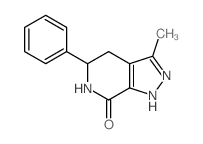 7-methyl-4-phenyl-3,8,9-triazabicyclo[4.3.0]nona-6,9-dien-2-one结构式