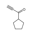 1-cyclopentylprop-2-yn-1-one Structure