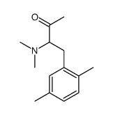 3-(dimethylamino)-4-(2,5-dimethylphenyl)butan-2-one Structure