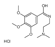 dimethyl-[2-[(3,4,5-trimethoxybenzoyl)amino]ethyl]azanium,chloride Structure
