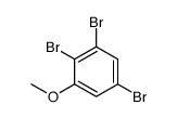 1,2,5-tribromo-3-methoxybenzene结构式