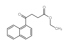 1-Naphthalenebutanoicacid, g-oxo-, ethyl ester结构式
