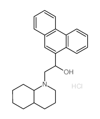 2-(3,4,4a,5,6,7,8,8a-octahydro-2H-quinolin-1-yl)-1-phenanthren-9-yl-ethanol结构式