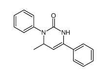 3,4-dihydro-4-methyl-3,6-diphenylpyrimidin-2(1H)-one Structure