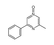 2-methyl-6-phenylpyrazine 4-oxide结构式