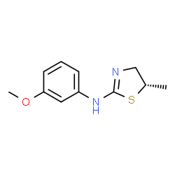 2-Thiazolamine,4,5-dihydro-N-(3-methoxyphenyl)-5-methyl-,(5S)-(9CI) picture