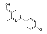 butane-2,3-dione-(4-chloro-phenylhydrazone)-oxime Structure