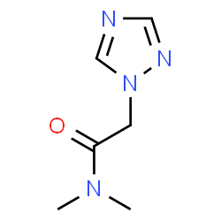 N,N-Dimethyl-1H-1,2,4-triazole-1-acetamide Structure