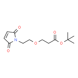 Mal-PEG1-Boc Structure