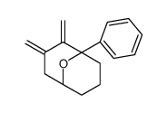 3,4-dimethylidene-5-phenyl-9-oxabicyclo[3.3.1]nonane Structure