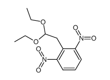 (2,6-dinitrophenyl)acetaldehyde diethyl acetal Structure