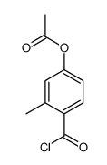 Benzoyl chloride, 4-(acetyloxy)-2-methyl- (9CI) picture