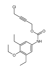 4-chlorobut-2-ynyl N-(4-ethoxy-3,5-diethylphenyl)carbamate Structure