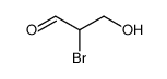 2-bromo-3-hydroxypropanal Structure