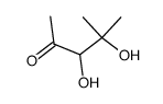 2-Pentanone, 3,4-dihydroxy-4-methyl- (6CI,9CI) Structure