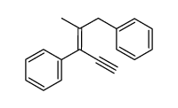 (Z)-(1-ethynyl-2-methyl-3-phenylprop-1-ene)benzene结构式