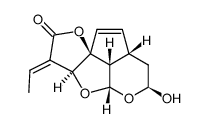 (+/-)-allamcin Structure