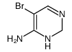 5-Bromo-2,3-dihydropyrimidin-4-amine structure