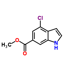 4-氯-1H-吲哚-6-羧酸甲酯图片